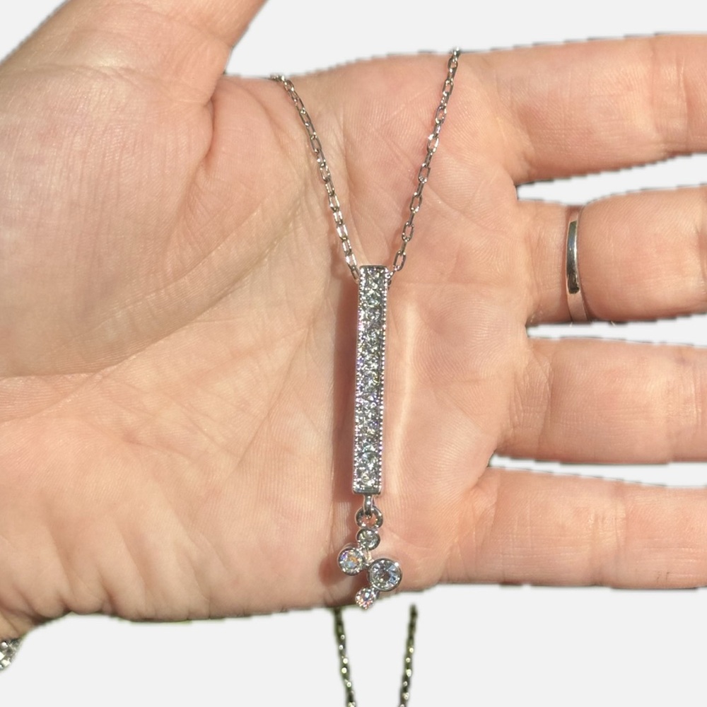 Drop Pendant Necklace New With Tags
